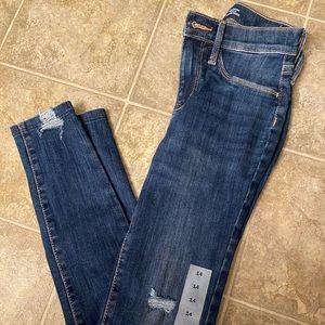 NWT old navy girls 14 distressed jean
